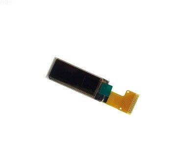 Industrial Active Area 22.38 x 5.58 mm SSD1306 Monochrome OLED with 30.0 x 11.5 x 1.2 mm Panel Size