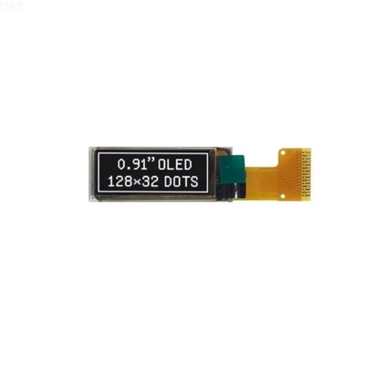 Industrial Active Area 22.38 x 5.58 mm SSD1306 Monochrome OLED with 30.0 x 11.5 x 1.2 mm Panel Size