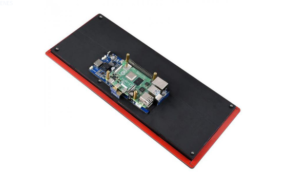 12.3-inch automotive-grade bar LCD display with CTP and HDMI interfaces, supporting Raspberry Pi Windows and Jetson Nano 1920x720