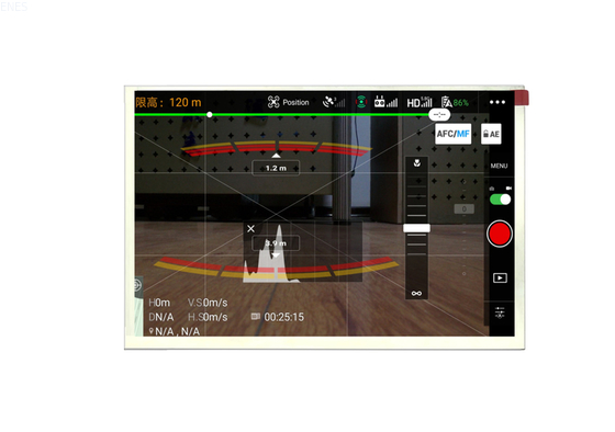 8-inch WUXGA (1920x1200) High-Brightness 1200nits TFT LCD Display with LVDS Interface