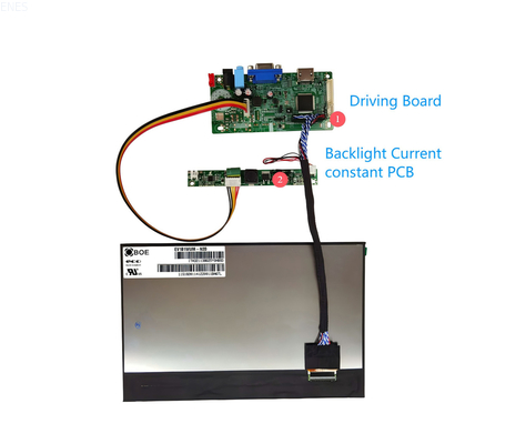 8-inch WUXGA (1920x1200) High-Brightness 1200nits TFT LCD Display with LVDS Interface