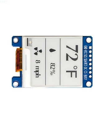 Ultra-compact 1.54-inch/1.5-inch electronic paper screen 152x152 high resolution, zero-power static display, ultimate power saving