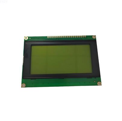 Sunlight Readable 128x64 COB LCD Module with Amber Backlight and High Contrast Display for Outdoor Instrumentation