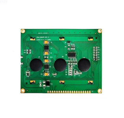 Sunlight Readable 128x64 COB LCD Module with Amber Backlight and High Contrast Display for Outdoor Instrumentation