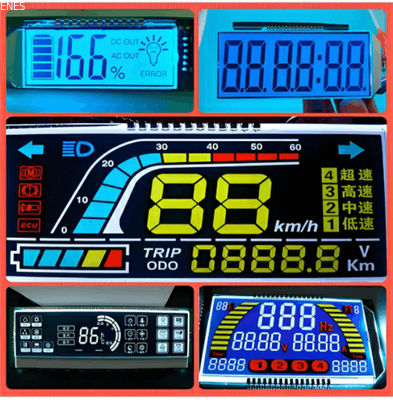 TN HTN STN FSTN VA Segment Graphische Monochrome LCD-Anzeige RGB LCD Segment Anzeige für Infrarotthermometer