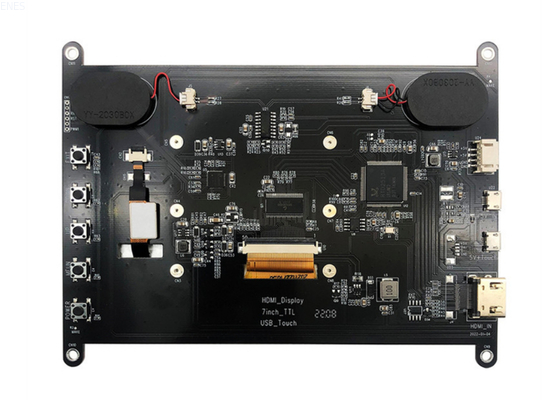 7-дюймовый емкостный сенсорный экран CTP 800×480, HDMI дисплей, совместимый с Raspberry