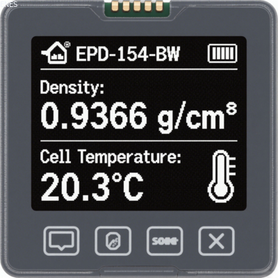 Écran de papier électronique ultra-compact 1,54 pouces/1,5 pouces 152x152 haute résolution, affichage statique sans alimentation, économie d'énergie ultime